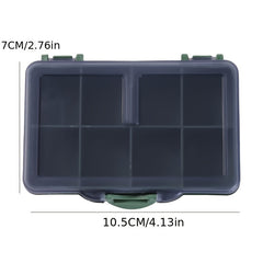 Waterproof Storage Box 4 6 8 Compartments Fishing Tackle Box
