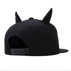Snapback Adjustable Baseball Cap Hip Hop Hat Devil Horns Cap