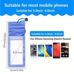 Waterproof Phone Bag for Swimming, Rafting & Underwater Photo Shoots