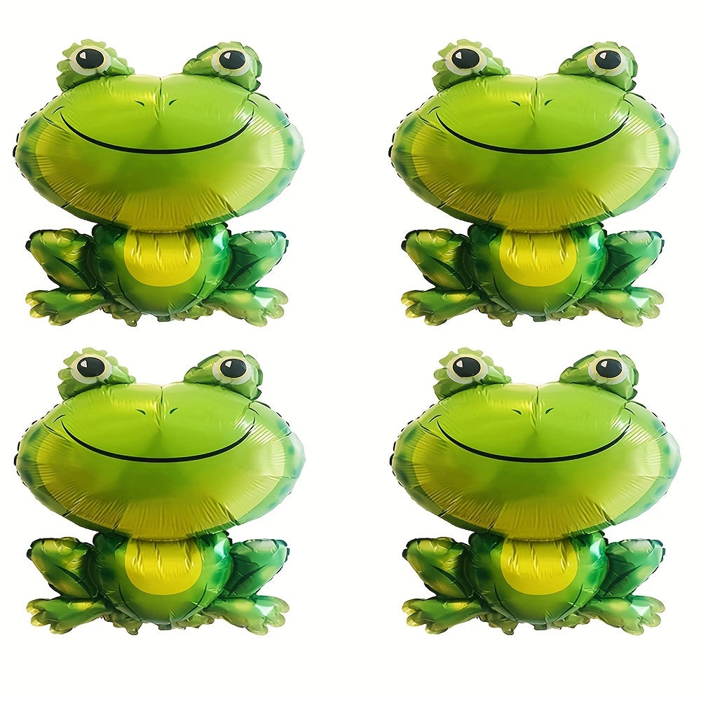 Large Frog Aluminum Film Balloon Insect Balloon Children's Birthday Decoration