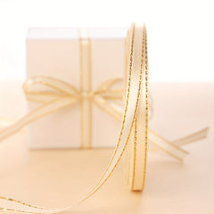 Double Lace Ribbon Golden Decoration 20m