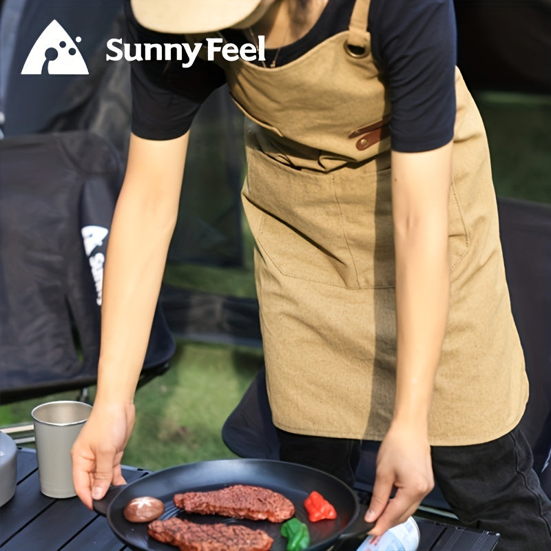 Nylon Work Apron Waterproof Adjustable Tool Apron For Cooking Kitchen BBQ Artist