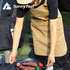 Nylon Work Apron Waterproof Adjustable Tool Apron For Cooking Kitchen BBQ Artist