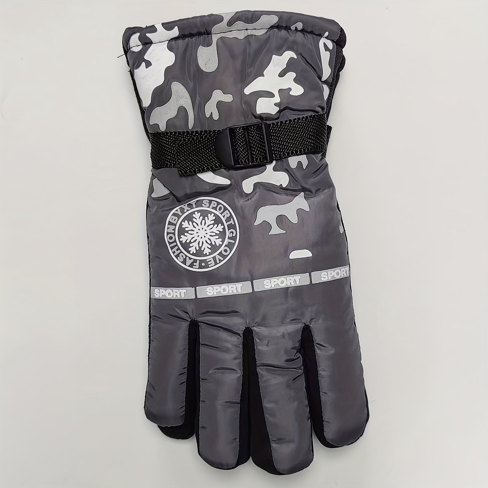 Waterproof Ski Gloves For Men Women Thickened Warm Gloves