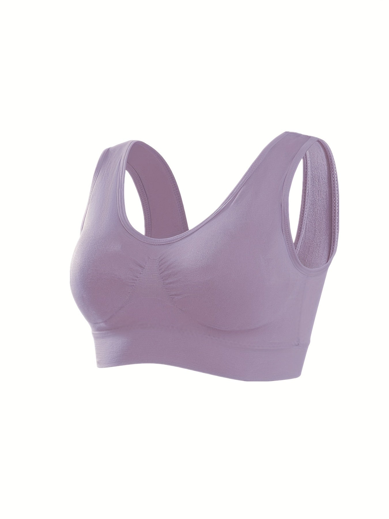 3-Pack Wireless Sports Bras for Women, Comfortable & Breathable Yoga Fitness Bra