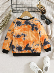 Boy's WILD BOY Printed Crew Neck Long Sleeve Sweatshirt