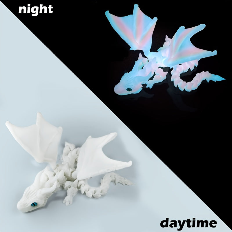3D Printed Dragon Statue Desktop Decoration Gift for Teenager and Adult