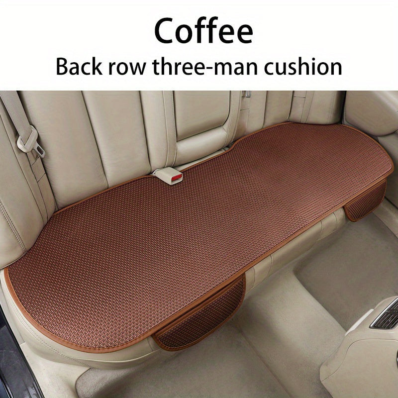 1pc Summer Ice Silk Car Seat Covers Non-slip Breathable Car Seat Mat