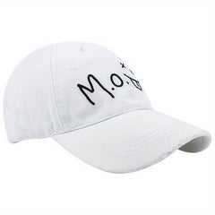 Curved Eaves Soft Cap Embroidered Letters Male Female Baseball Cap