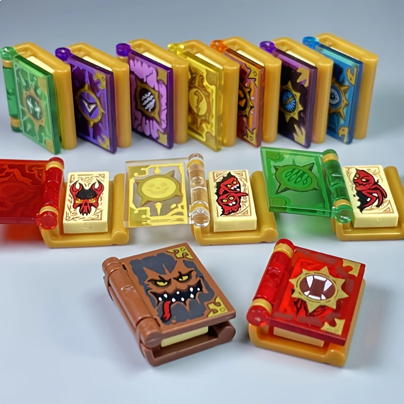 Magic Book Building Blocks Set with People Figures