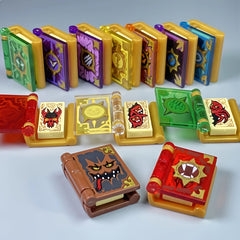 Magic Book Building Blocks Set with People Figures