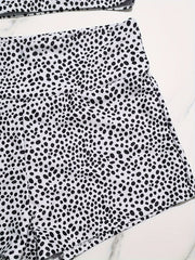Polka Dot Bikini Set Women's Sexy Bra & Shorts Swimsuit