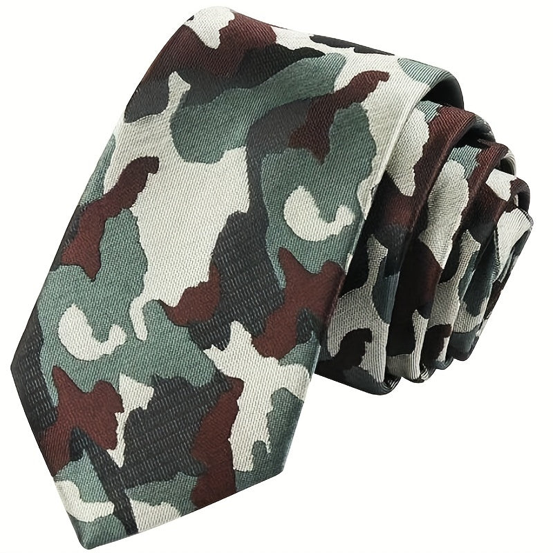 Men's Camouflage Tie Uniform Tie