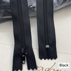 5pcs 9.8" Nylon Zippers for Sewing Crafts - DIY Clothing Decoration