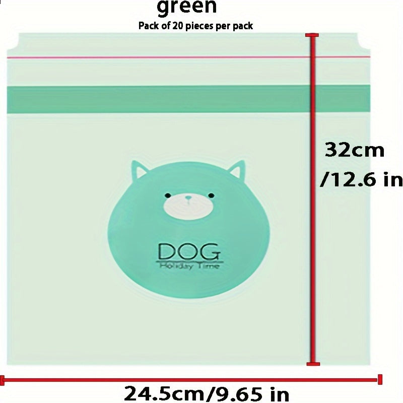 Car Garbage Bags Cartoon Printed Self-adhesive Storage Bag