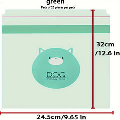 Car Garbage Bags Cartoon Printed Self-adhesive Storage Bag