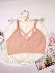 Wireless Push Up Bra Breathable Lingerie