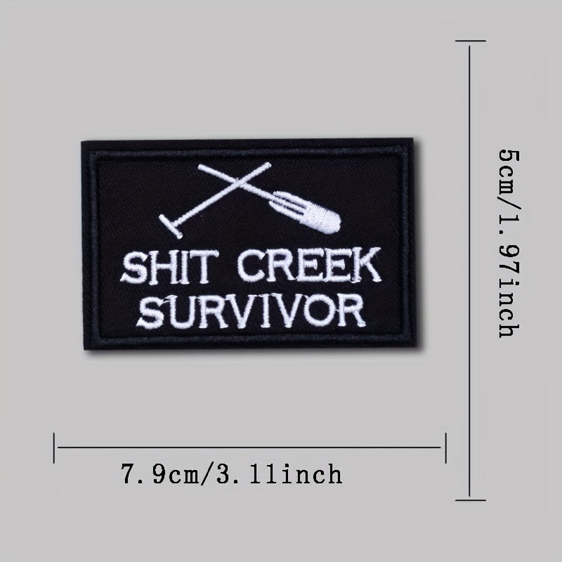 Funny Letter Embroidered Morale Patches For Gear