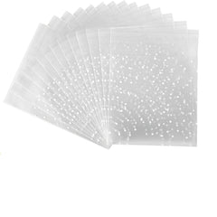 100pcs Polka Dot Cellophane Snack Bag 14 for Party Bread Candy Biscuits