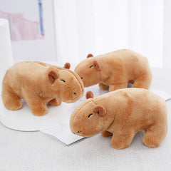 Soft Brown Plush Capybara Rodent Stuffed Animal Great for Kids