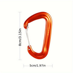 4pcs Outdoor Carabiner Safety Hook for Camping Hiking Gym