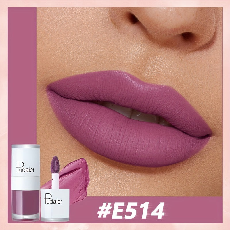 Matte Lip Glaze Long Lasting High Pigment Lip Gloss Liquid Lipstick