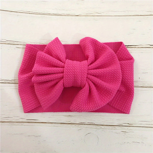 Cute Baby Girls Big Bow Knot Headband Soft Hair Accessories