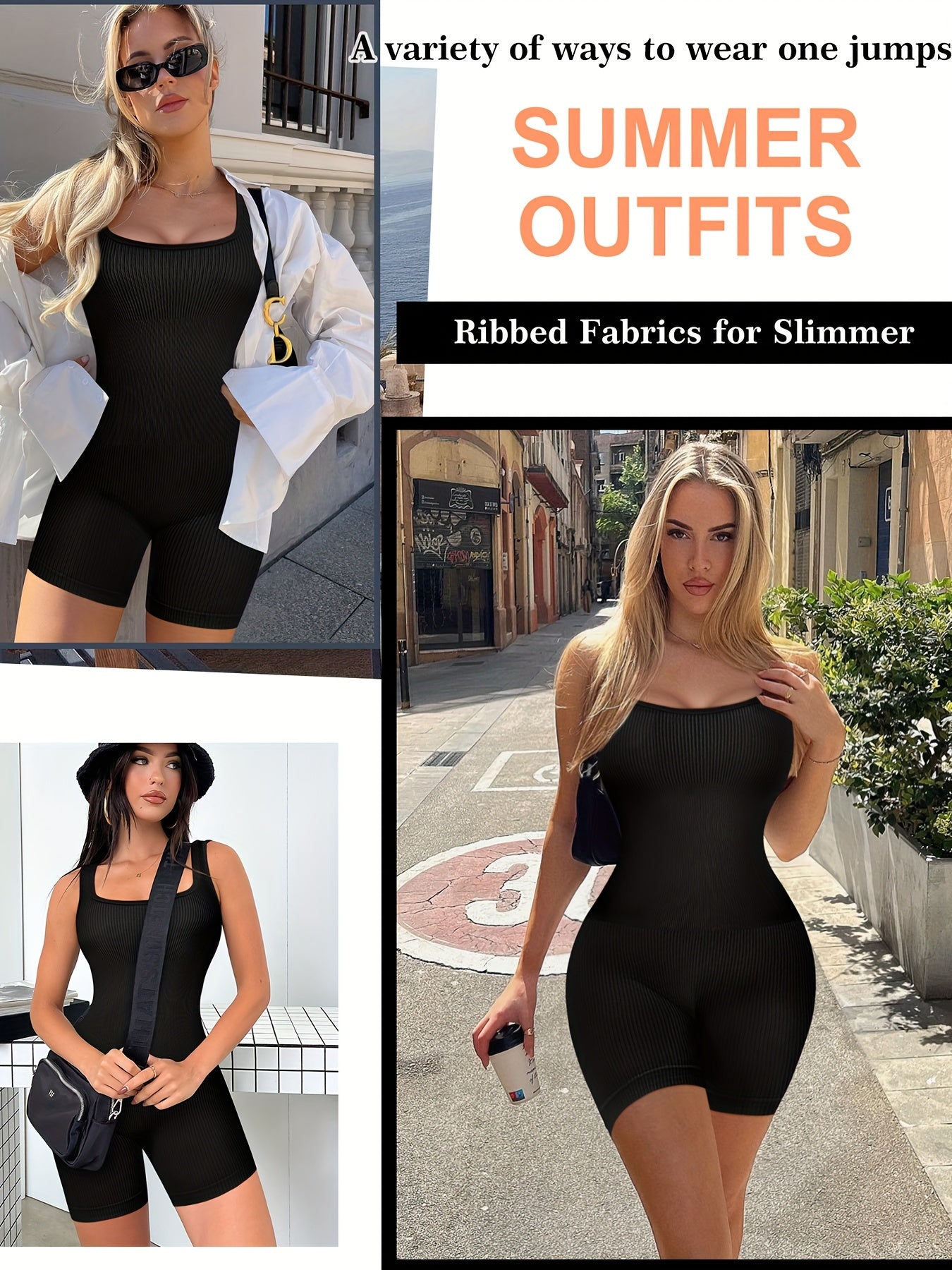 Solid Shaping Bodysuit Tummy Control Butt Lifting Slimming Body Shaper