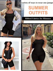 Solid Shaping Bodysuit Tummy Control Butt Lifting Slimming Body Shaper