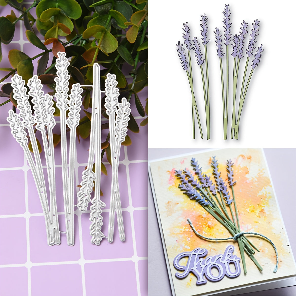 Wheat Spike Cutting Dies for DIY Scrapbooking Craft