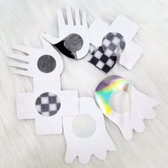 3 Pairs Halloween Nipple Pasties Self-adhesive Breast Pasties