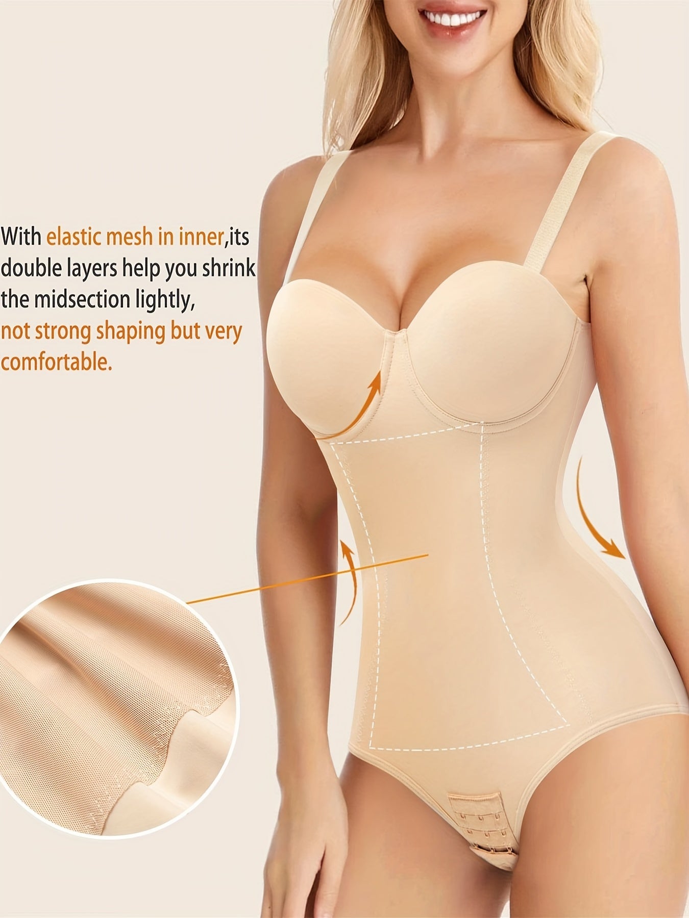 Tummy Control Butt Lifting Slip Body Shaper Women's Underwear