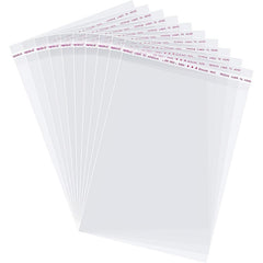 200pcs Self-sealing Cellophane Bag Reusable Packaging Gift