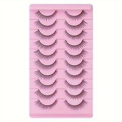 Fluffy Faux Mink Lashes Natural Look 10Pairs