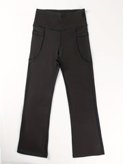 High Waisted Bootcut Leggings With Pockets Flared Workout Yoga Pants