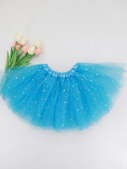 Baby Girls Princess Sequins Tulle Tutu Skirt For Party Ballet Kids