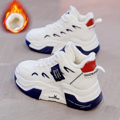 Women's Chunky Sneakers Warm Sport Shoes