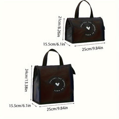 Insulated Aluminum Foil Lunch Box Bag