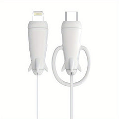2 Pcs Data Cable Protective Cases: Keep Your Mobile Phone Cable Safe & Stylish
