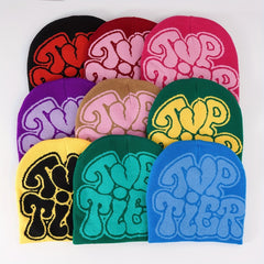 Y2K Unisex Beanie Skull Hat Hip Hop Knit Hats Warm Ski Hats
