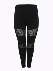Leopard High Stretch Skinny Leggings