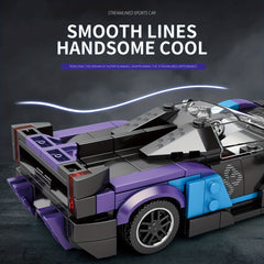390pcs Car Building Blocks Racing Model Educational Toys for Boys and Girls