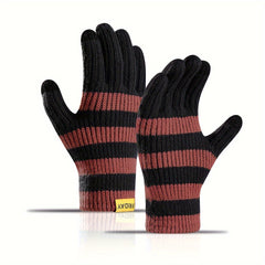 Winter Warm Gloves For Men women Thickened Outdoor Cycling Sports Coldproof