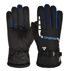 Waterproof Winter Cycling Gloves Windproof Motorcycle Warm Gloves