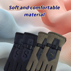 Winter Thermal Touch Screen Gloves - Full Fingered Ski Gloves For Women And Men