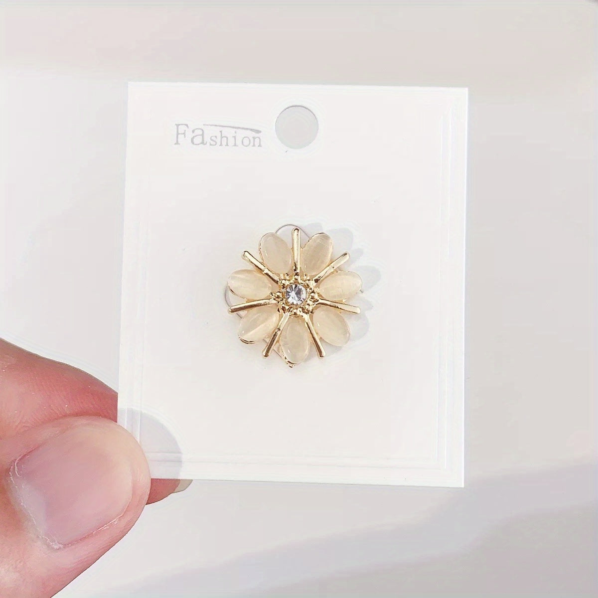 Bow Cat Flower Brooch For Girls Decorative Brooch Pin Clothes Accessories