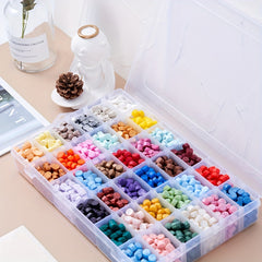 Plastic Transparent Storage Box with Hinged Lid