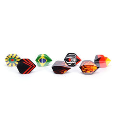 24pcs Dart Flights PVC Dart Wings Dart Accessories
