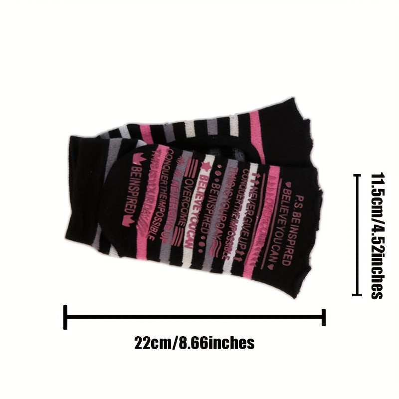Open Toe Non-Slip Yoga Socks Soft Comfortable Pilates Socks