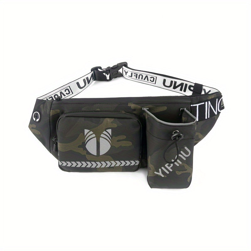 Water Bottle Storage Waist Bag for Sports Running & Mountaineering